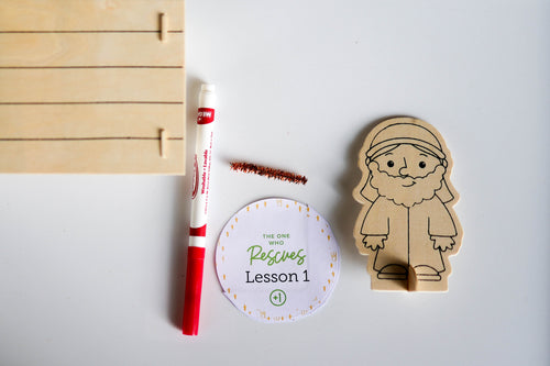 The One Who Rescues: Lesson 1 Craft